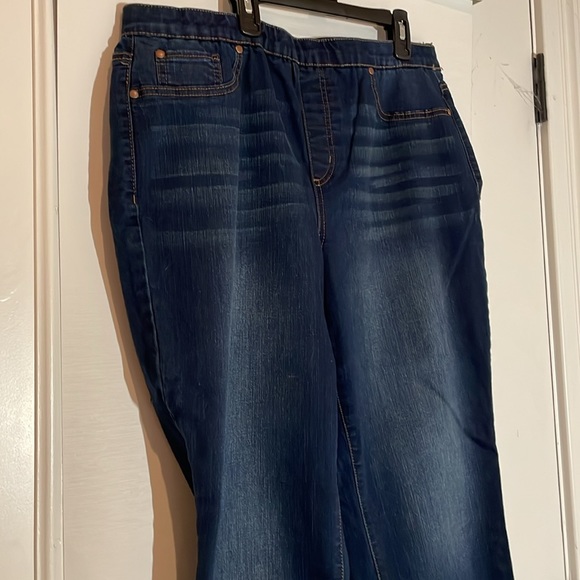 Kim Rogers 16 Short Jeans with Stretchy Waist - Picture 6 of 8